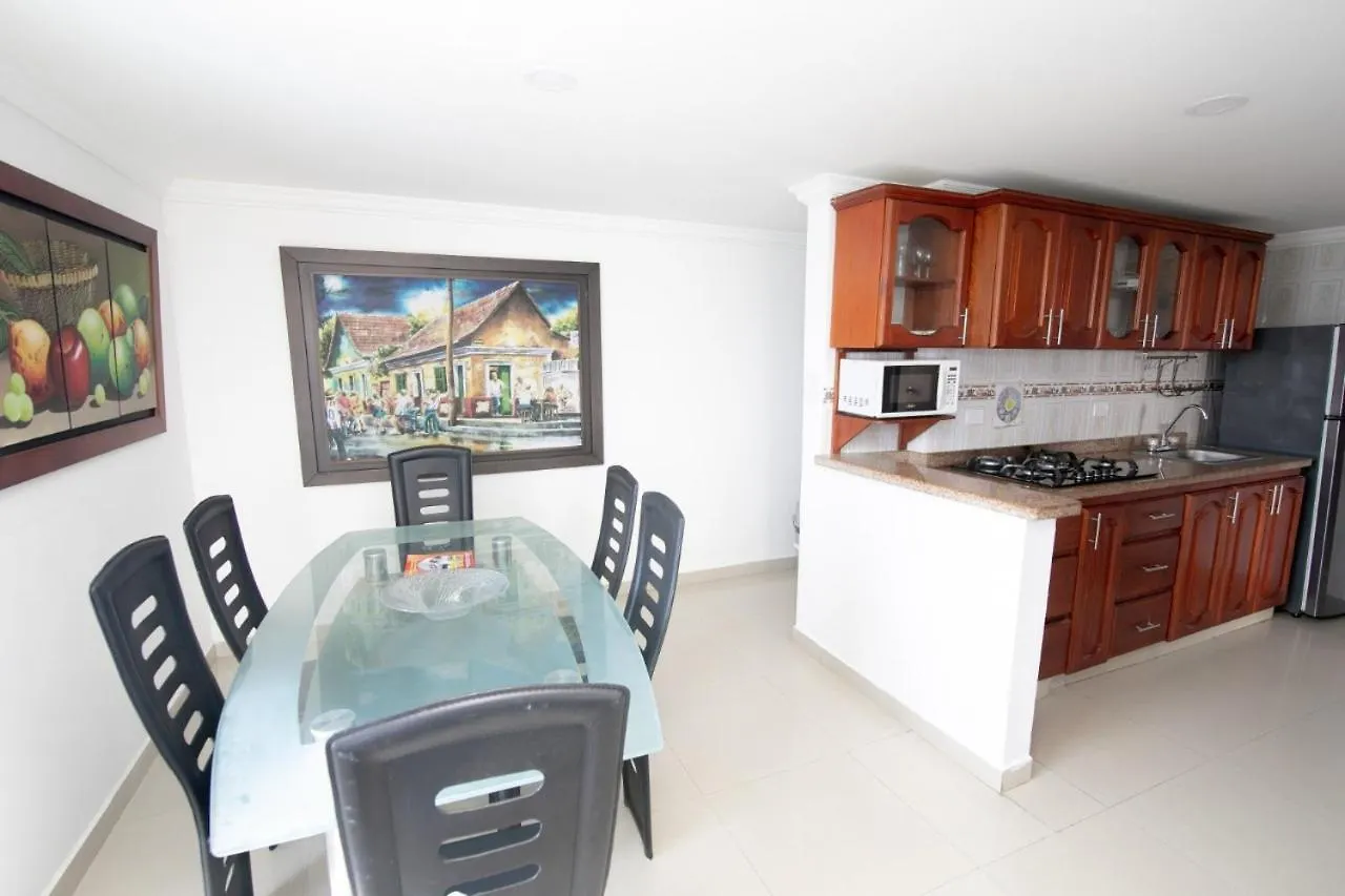 Apartamento Hermoso Apto Frente A La Playa Piso 15 De 2 Habitaciones Cartagena